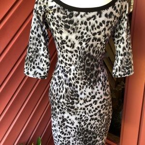 American City Wear leopard print dress